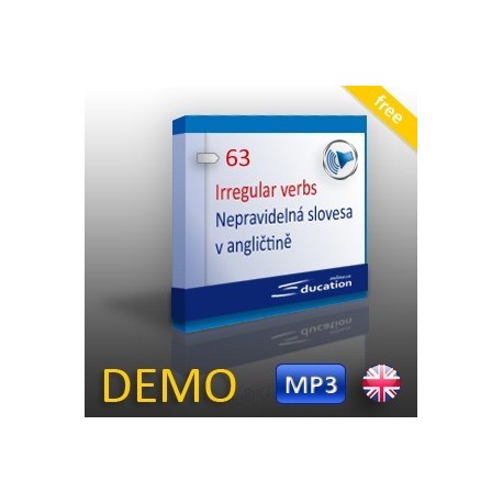 Anglická nepravidelná slovesa - výukový MP3 soubor - DEMO